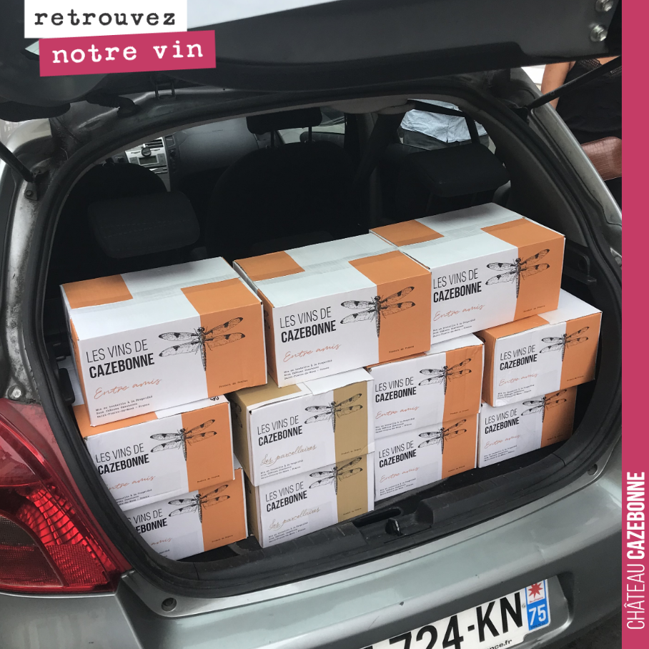 On livre un ami sommelier à Paris pour la fête de naissance de sa fille.
Merci d’avoir choisi Cazebonne.