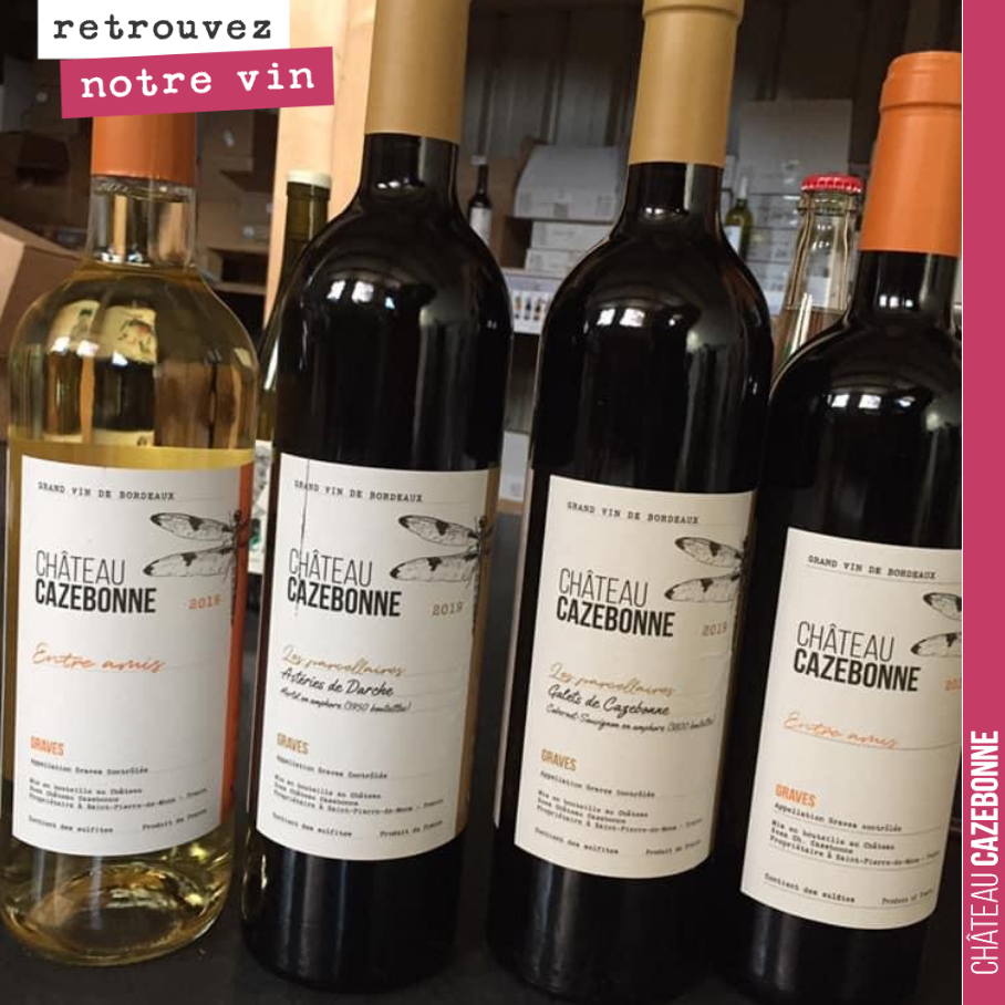 Retrouvez tous nos vins au Luxembourg, chez Allwine, caviste alternatif.
Dont le cabernet-sauvignon en amphore Galets de Cazebonne qui vient d’obtenir la note de 16/20 par la RVF.