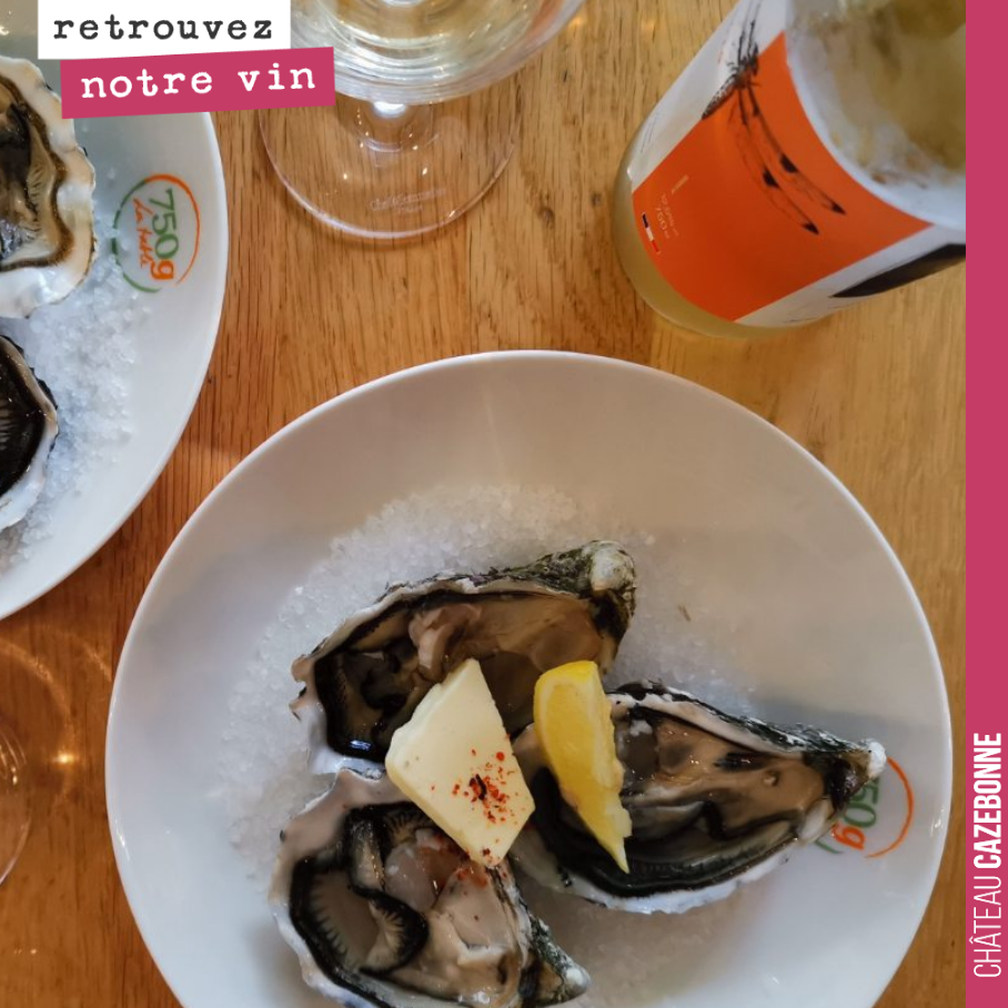 Avec des huîtres, la cuvée Entre amis fonctionne bien aussi !
Vous aimez les huîtres ?
