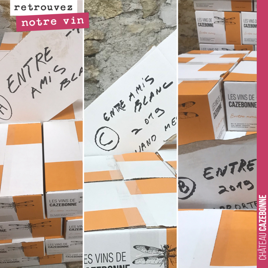 Gérer trois étiquettes différentes pour un même vin, c’est toute une logistique.
Car sur une même commande, on essaie de mettre des etiquettes A, B et C.
Quelle différence sur chaque étiquette ? ...