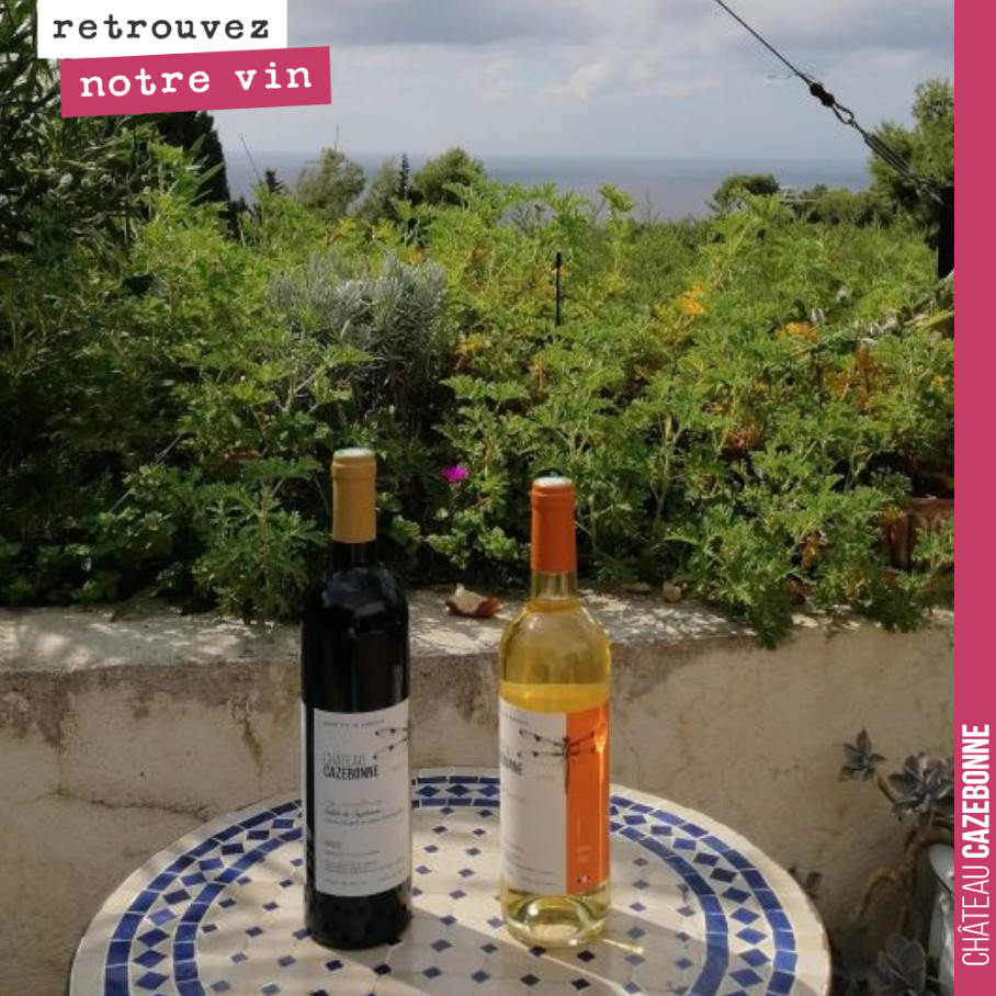 Merci à Jean-Jacques pour cette photo en direct de Carqueiranne dans le Var. Il nous a commandé quelques bouteilles pour goûter nos vins.
Vous aussi, profitez du code ‘RENTREE ´ qui vous permet d...