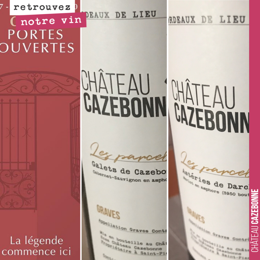 Venez nous rendre visite samedi 17 ou dimanche 18 octobre de 10h à 19h.
Après 4 années de travail, notre gamme de crus est enfin disponible à la vente.
On a 11 cuvées à vous faire déguster. On a ...