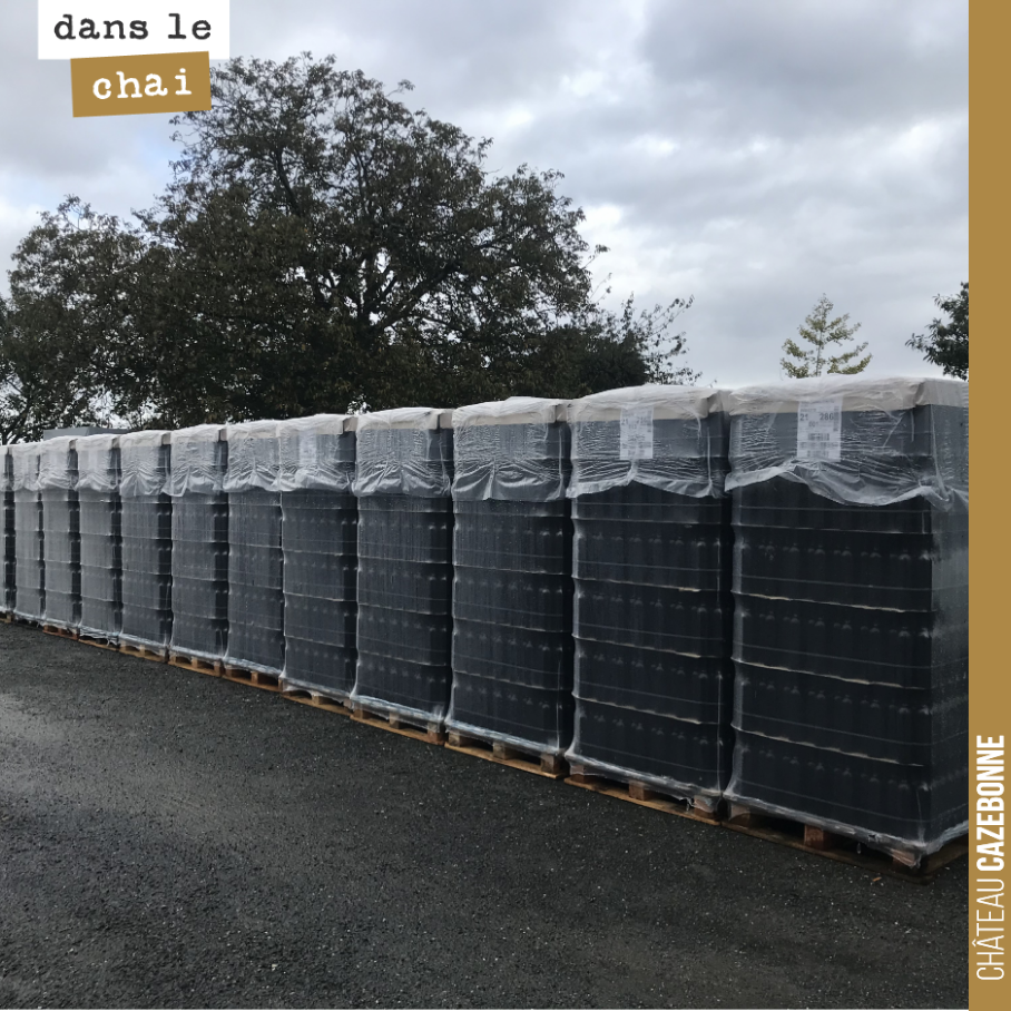 Aujourd’hui et demain, nous mettons en bouteille nos 2019. Le programme va être chargé !