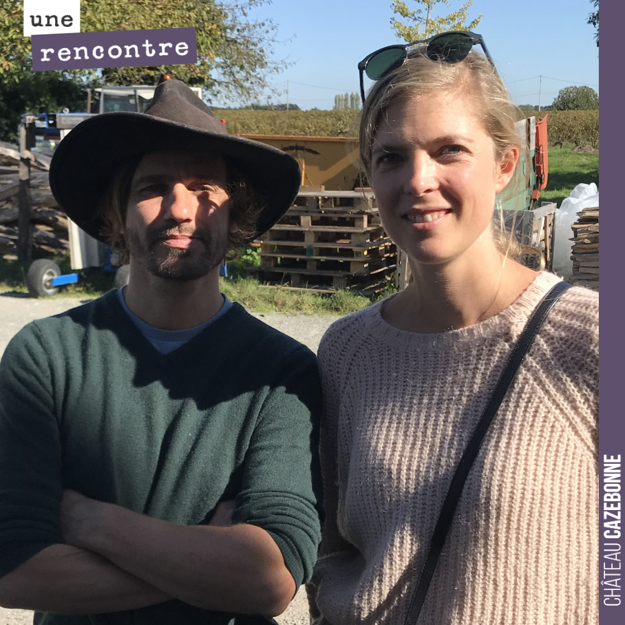 @bouche.bordeaux est venu nous rendre visite à Cazebonne. Très belle rencontre. Quand le métier de boucher comporte nombre de points communs avec le métier de vigneron !