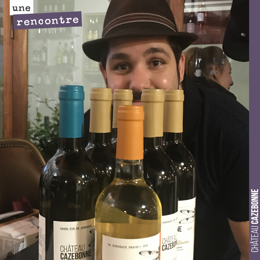 Petit passage sympathique, hier, à la Cave de Léognan, pour lui présenter nos vins. La libellule va y être entre de bonnes mains !