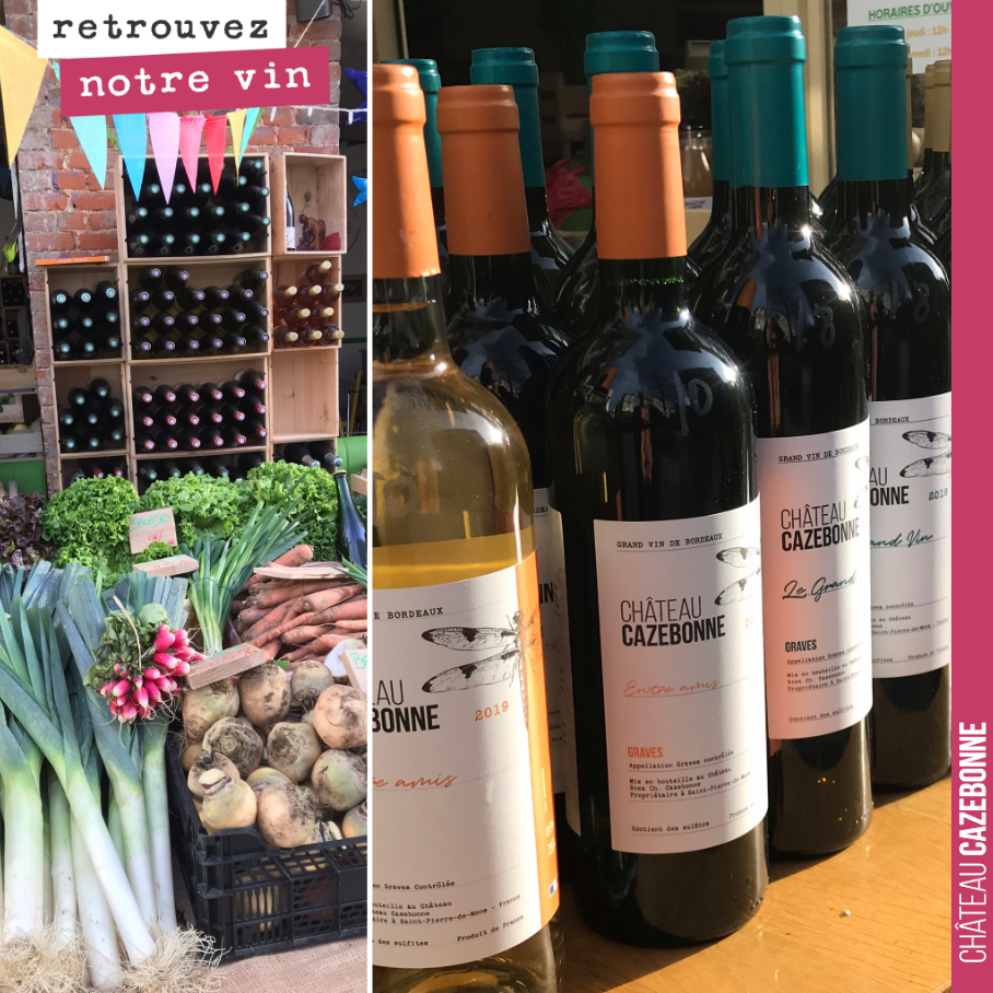 Marché paysan, au restaurant @750glatable, avec les vins de Cazebonne, bien sûr.
Paris 15, Porte de Versailles