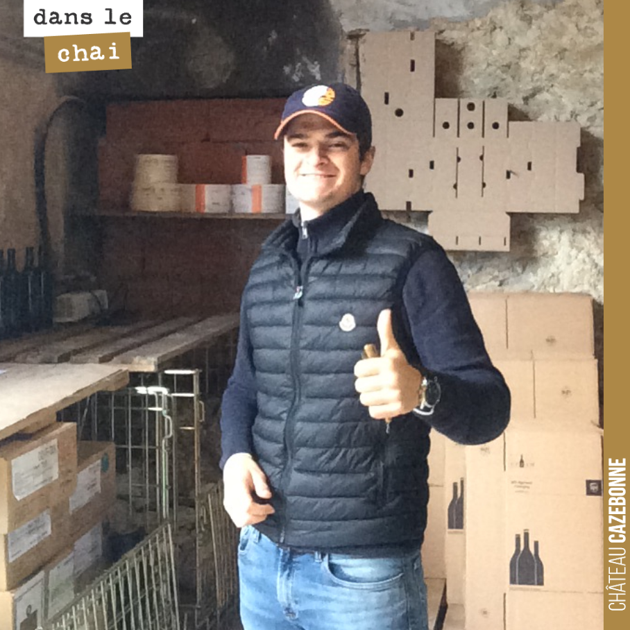 Valentin a nettoyé le chai de fond en comble. Il est maintenant prêt à préparer vos commandes dans les meilleurs délais.
Valentin, you rock !