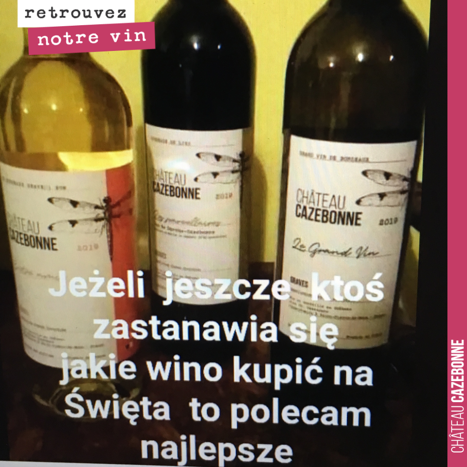 C’est exotique de recevoir ce message de Pologne !
Merci les amis !