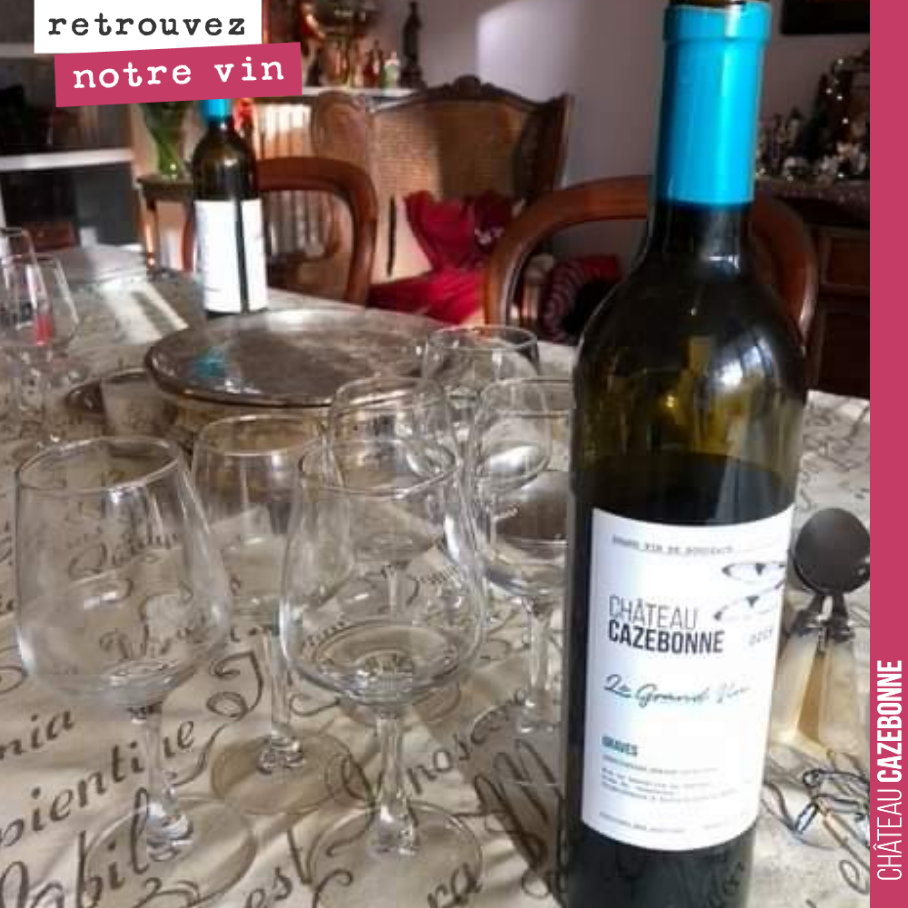 Ravi d’apprendre que notre grand vin a égayé vos tables de fêtes !
Nous vous souhaitons de profiter de ce réveillon avec de bonnes choses, même si le contexte fait que la fête aura des dimensions ...