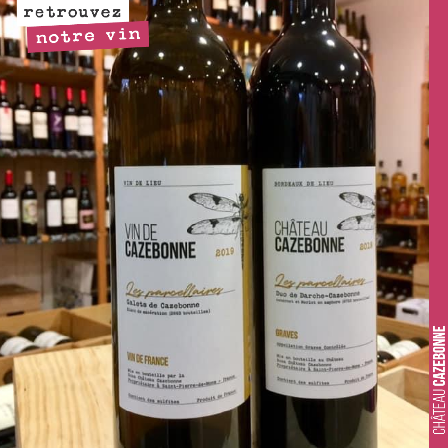 Retrouvez désormais nos vins à Ares et Andernos, dans les caves Au gré du vin et La bouteille à la plage.
Et merci pour ces mots : ´cru représentatif de ces vignerons bordelais, qui mettent en pla...