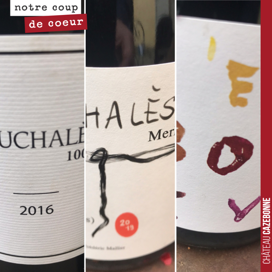 3 magnifiques interprétations du Bouchales par Frédéric Mallier. Pur, avec un peu de Merlot, ou en cépage d’accompagnement du Merlot.
Dans les trois cas, il nous charme sur son acidité, sur son fr...