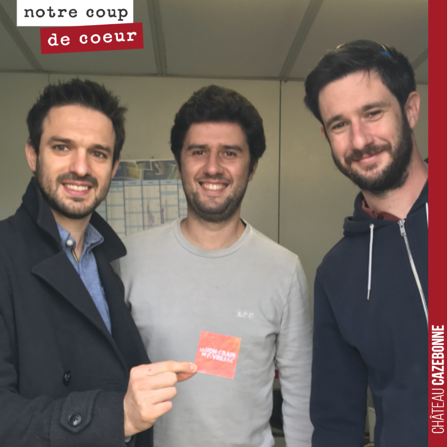 La fine équipe du Podcat Le bon grain de L’ivresse est venue à notre rencontre. Que du bonheur ! Un podcast à (re-)découvrir de toute urgence.