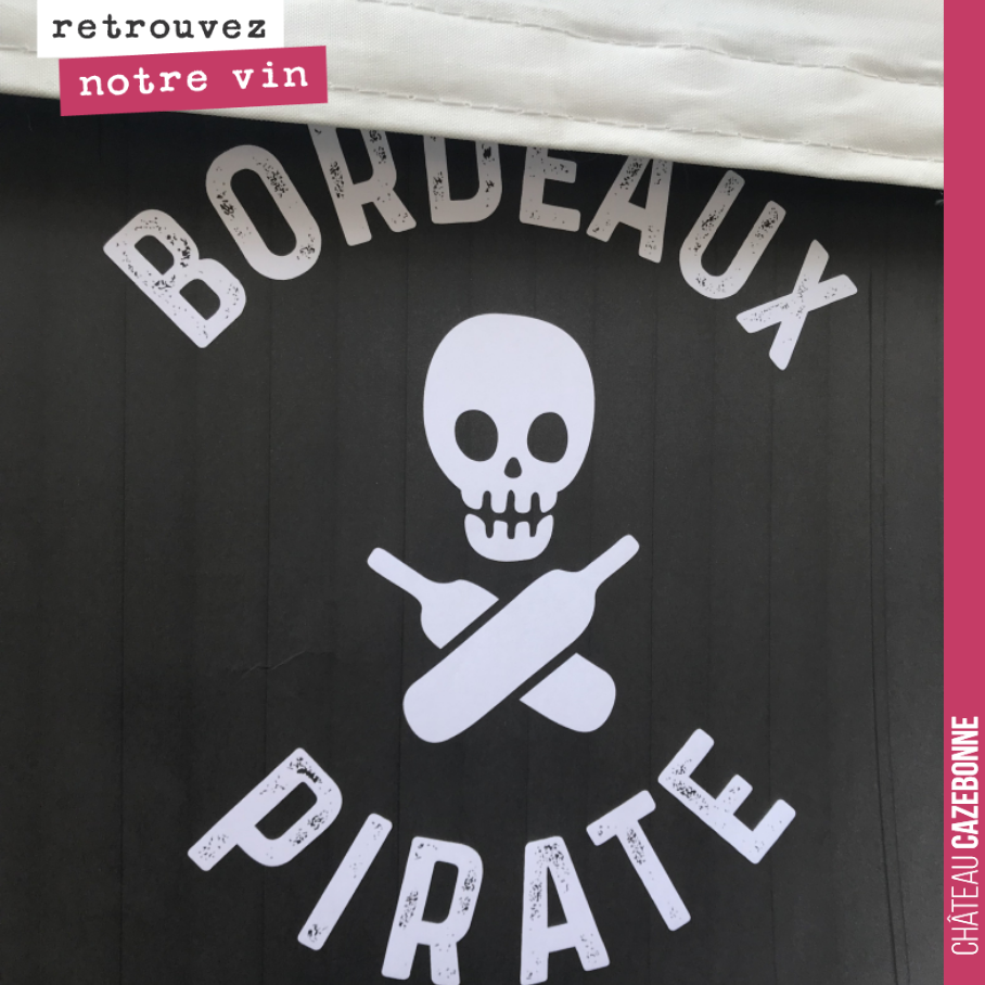 On a hissé le pavillon pirate sur le salon Pantin boit bio.
À l’abordage !