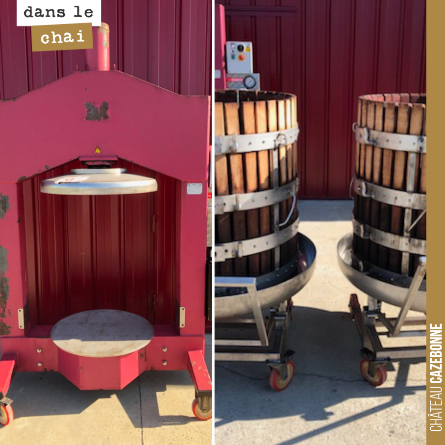 Notre dernière acquisition. On va se régaler avec ce petit pressoir pour les petites cuvées !
On vous prépare quelques petits bijoux pour ce millésime 2021 !