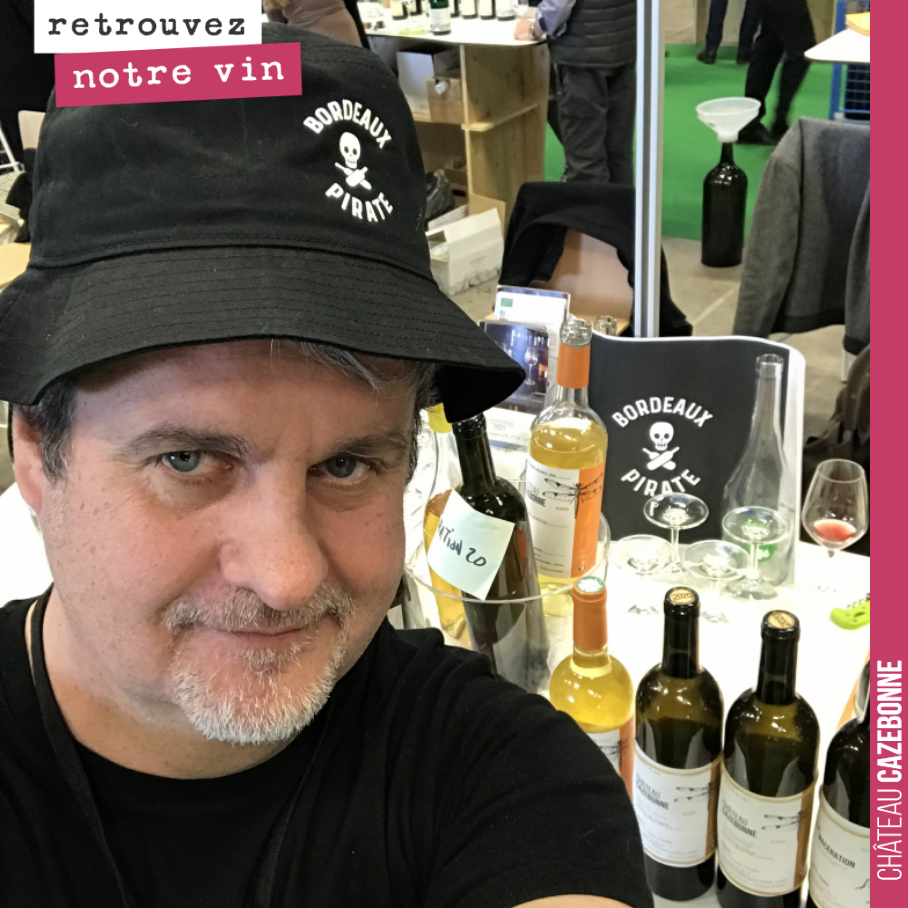 Les pirates 🏴☠️ sont de sortie à Montpellier au salon Millesime Bio.