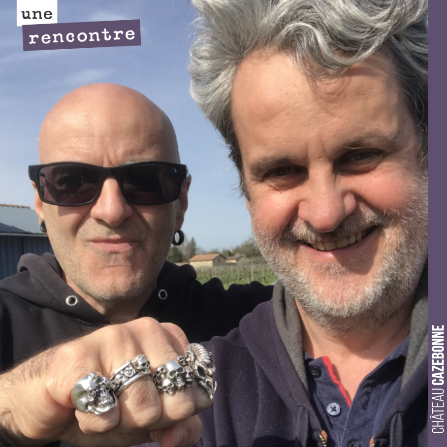 Visite de l’auteur de BD Corbeyran hier au domaine. Super rencontre, on n’a pas vu le temps passer !
Un sacré pirate 🏴☠️
