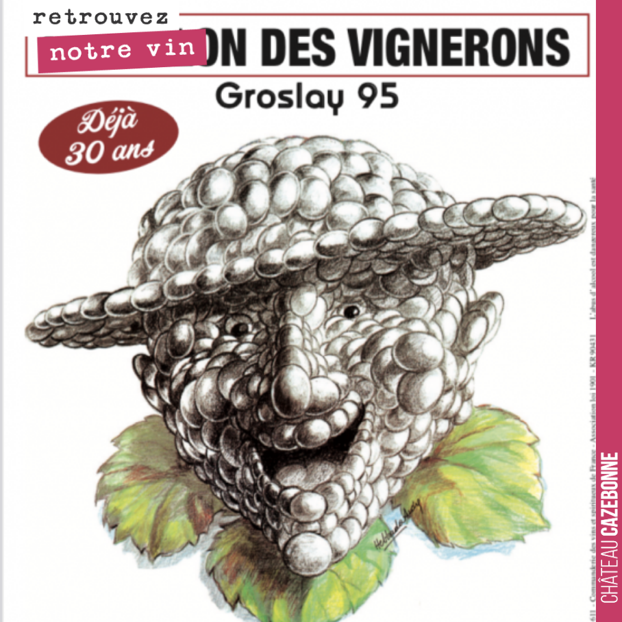 Ce week end on sera au salon des vignerons de Groslay pour faire déguster une douzaine de cuvées. La gamme s’agrandit pour le bonheur de nos papilles et des vôtres, on l’espère !