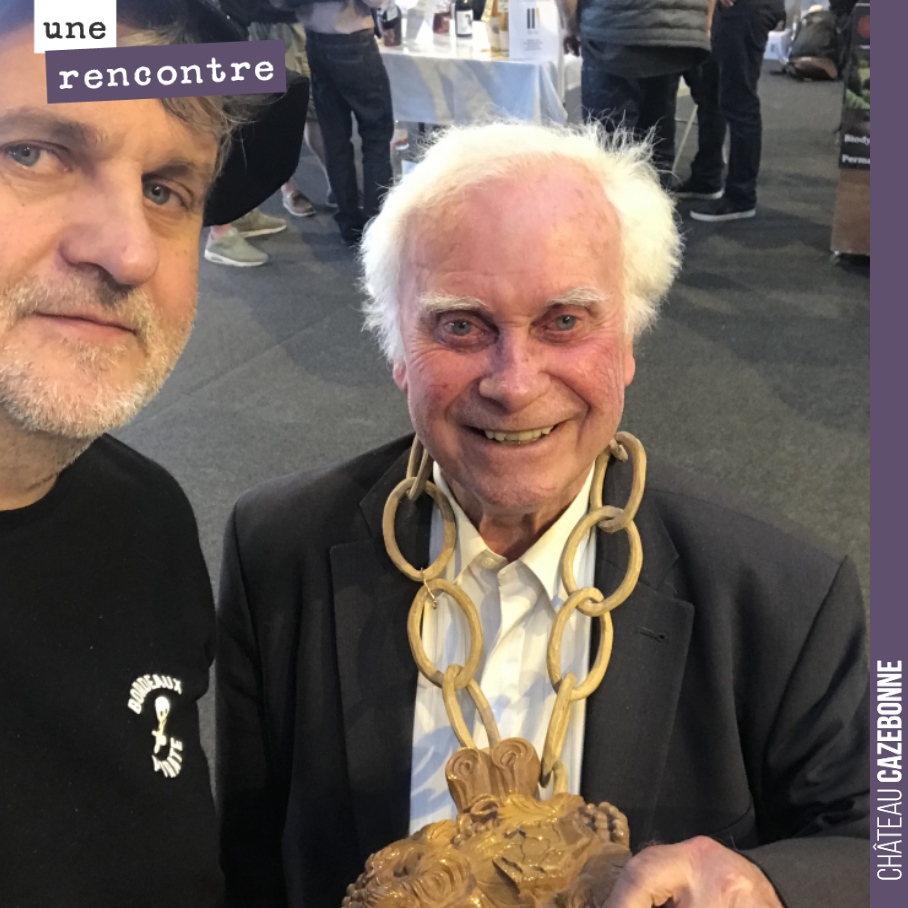 Très belle rencontre ce week end au salon des Vignerons de Groslay avec Jacky Georges de la Commanderie des Vins et Spiritueux de France.
Un sacré bonhomme !