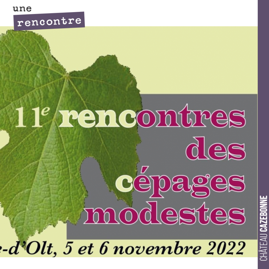 Nous y serons ce week-end à Saint-Come d’Olt, dans l’Aveyron.
Pour échanger avec une centaine de vignerons passionnés qui ont replanté des cépages dits ´modestes’.
Nous y présenterons notre trava...