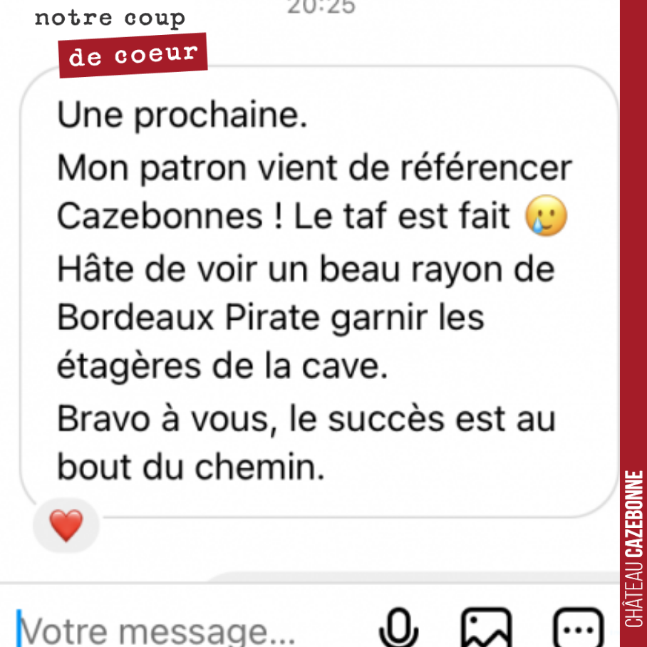 Demandez à votre patron de référencer des vins Pirates 🏴☠️
Pirate power
@bordeauxpirate