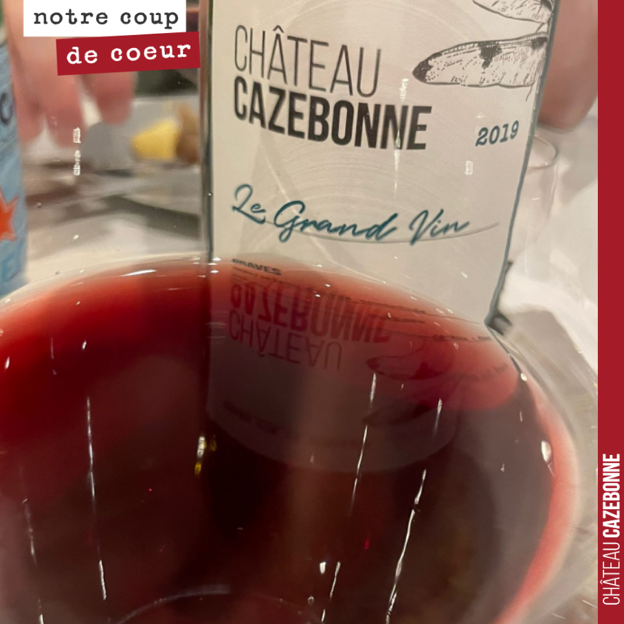 Une bien belle couleur pour notre grand vin rouge 2019 !
Un bon week-end à tous !