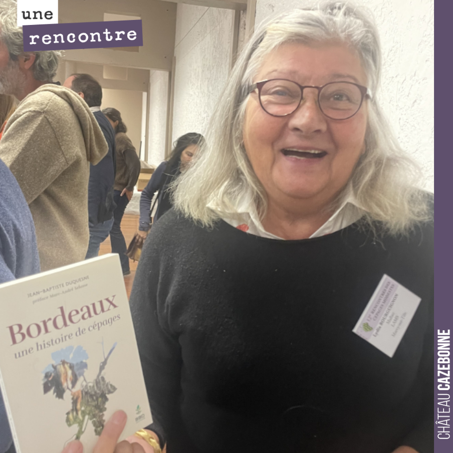 Lydia Bourguignon a acheté mon livre.
La classe !
Vous êtes les bienvenus à Cazebonne pour que je vous fasse goûter nos parcelles de cépages oubliés.
Les rencontres des cépages modestes sont un for...