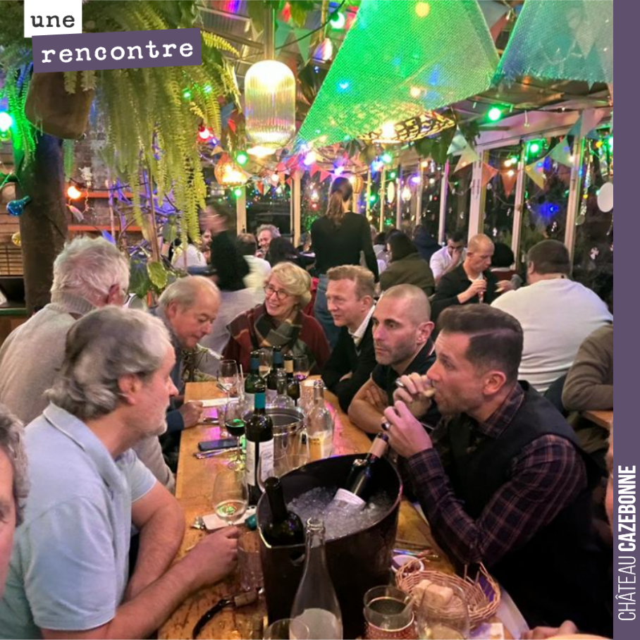 Une fois par an, on se réunit à Paris avec les Amis de Cazebonne pour discuter de l’année écoulée.
C’est riche en échanges et en idées. Si on met en œuvre ne serait que quelques unes des idées qui ...