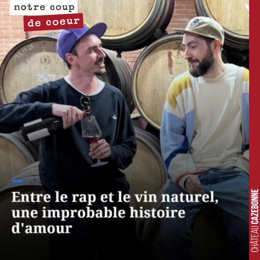 Article du Figaro.
´ et même à Bordeaux , où ce rapprochement était probablement le moins attendu, la culture hip-hop s'invite dans les Graves. Jean-Baptiste Duquesne, à la tête de Château Cazebonn...