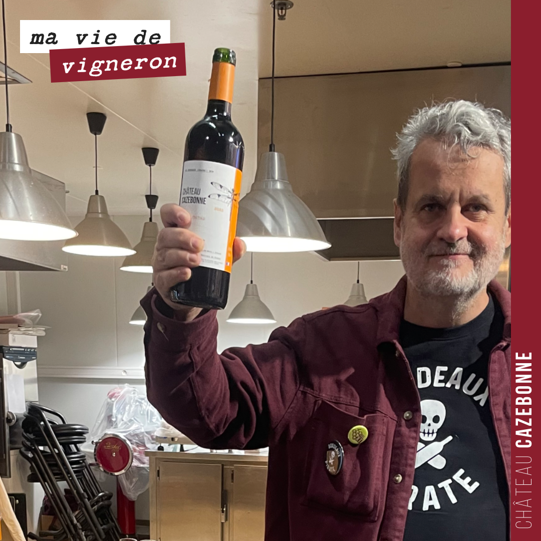 Amis restaurateurs, au Delas, à Rungis pour vous faire goûter notre vin.