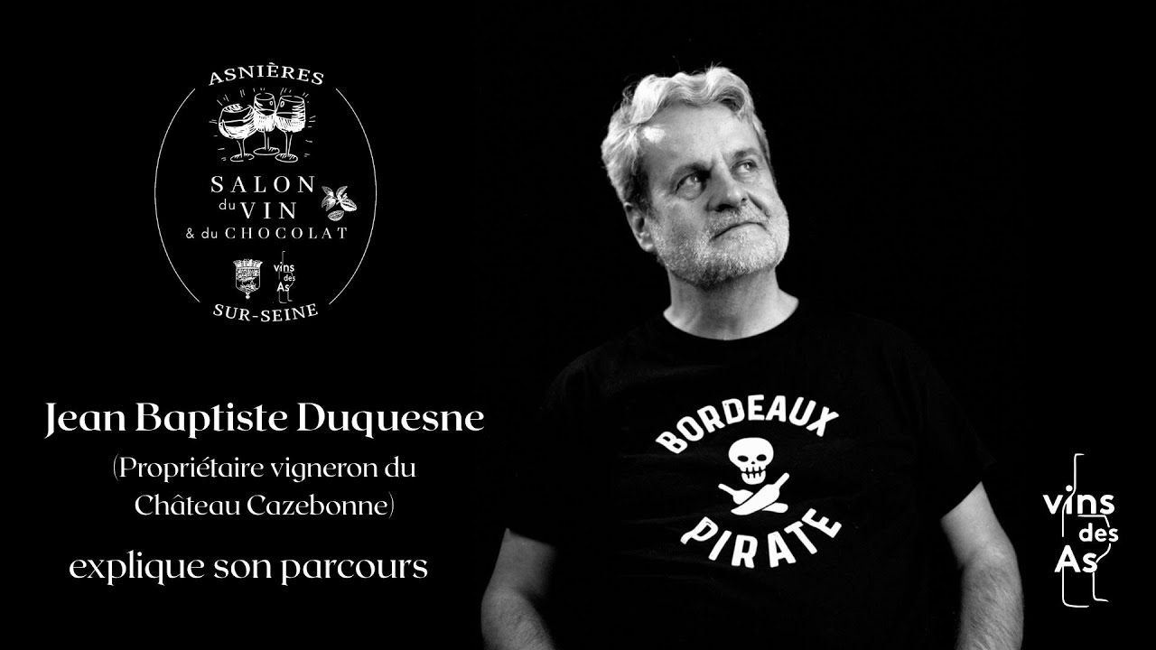 Jean Baptiste Duquesne, propriétaire vigneron du Château Cazebonne explique sont parcours