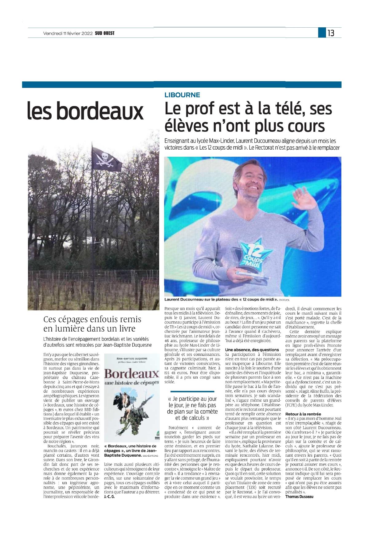 Ces cépages enfouis remis en lumière dans un livre